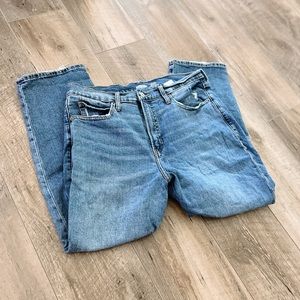 Mom Jeans/High Rise Jeans From Old Navy 12 Petite